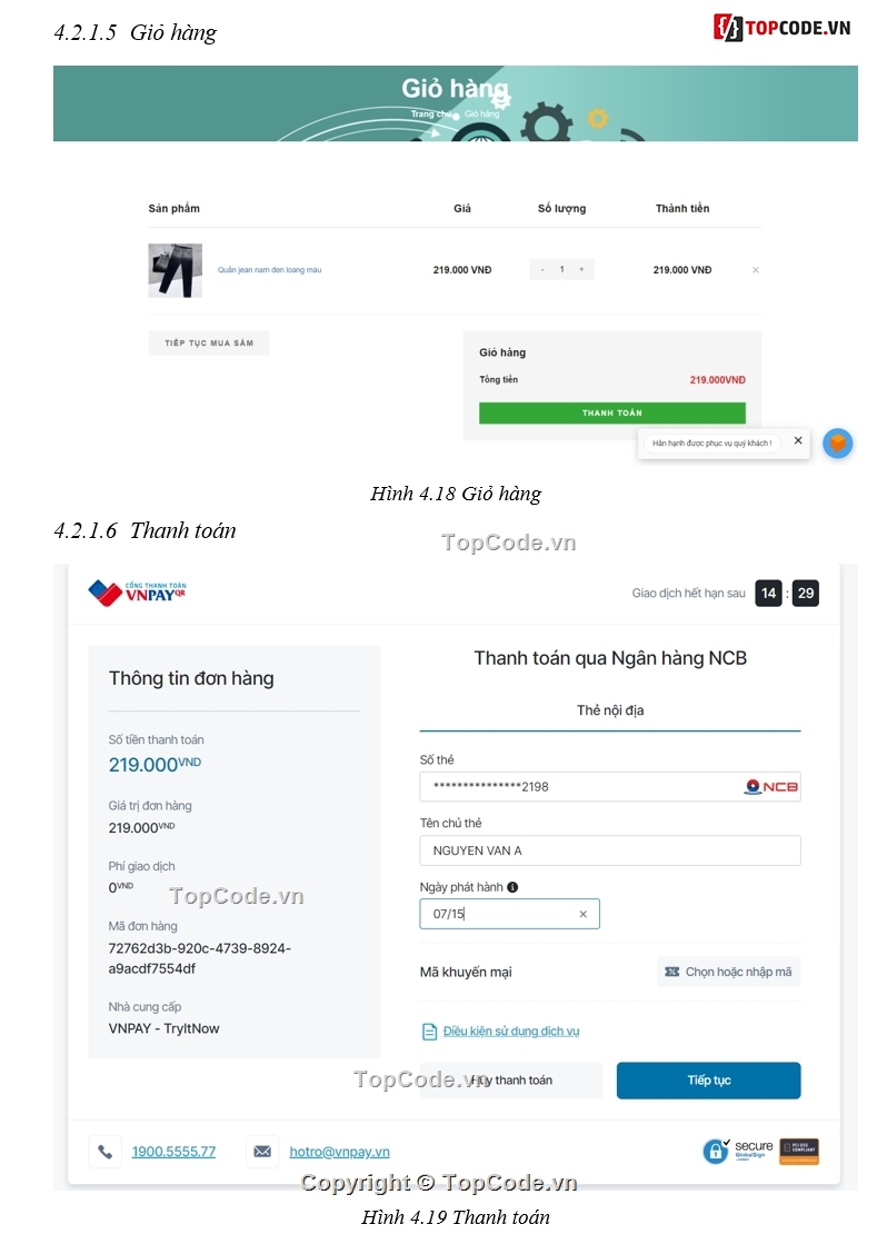 chat bot,quần áo,thanh toán